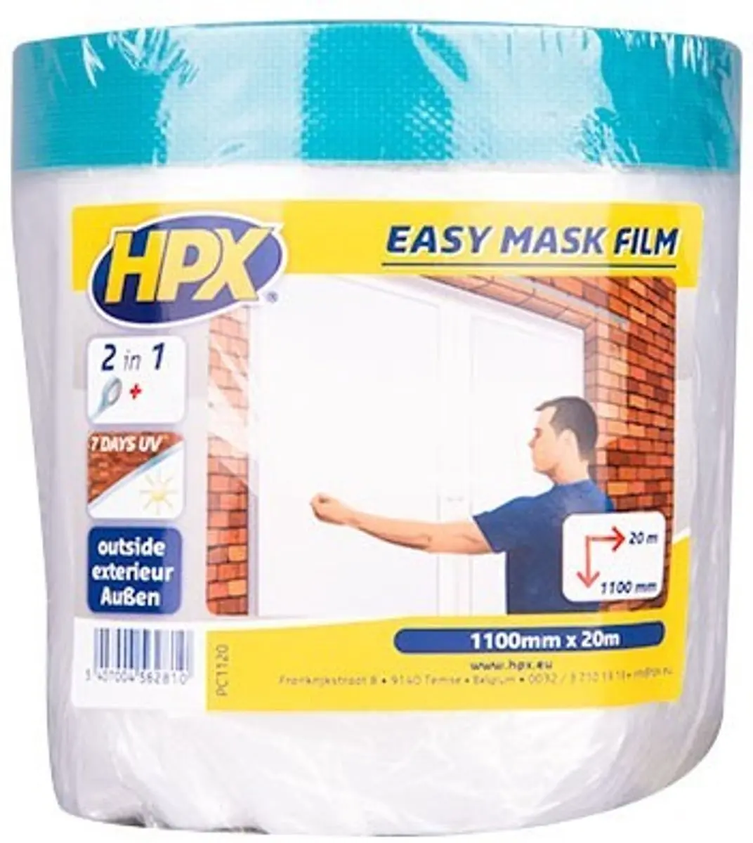 HPX Easy Mask Outdoor Afdekfolie 1,10m x 20m