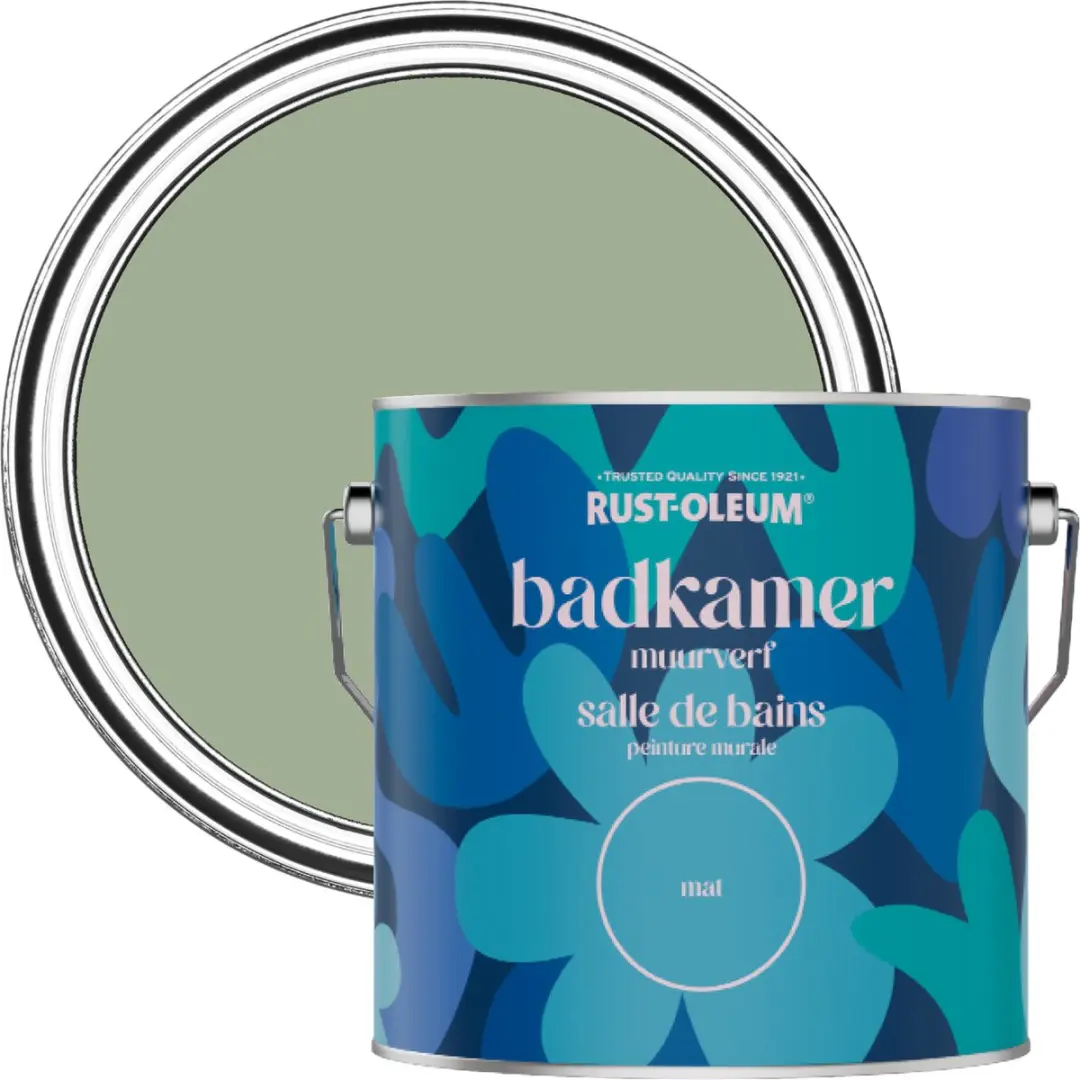 Rust-Oleum Kakigroen Badkamerverf 2,5L