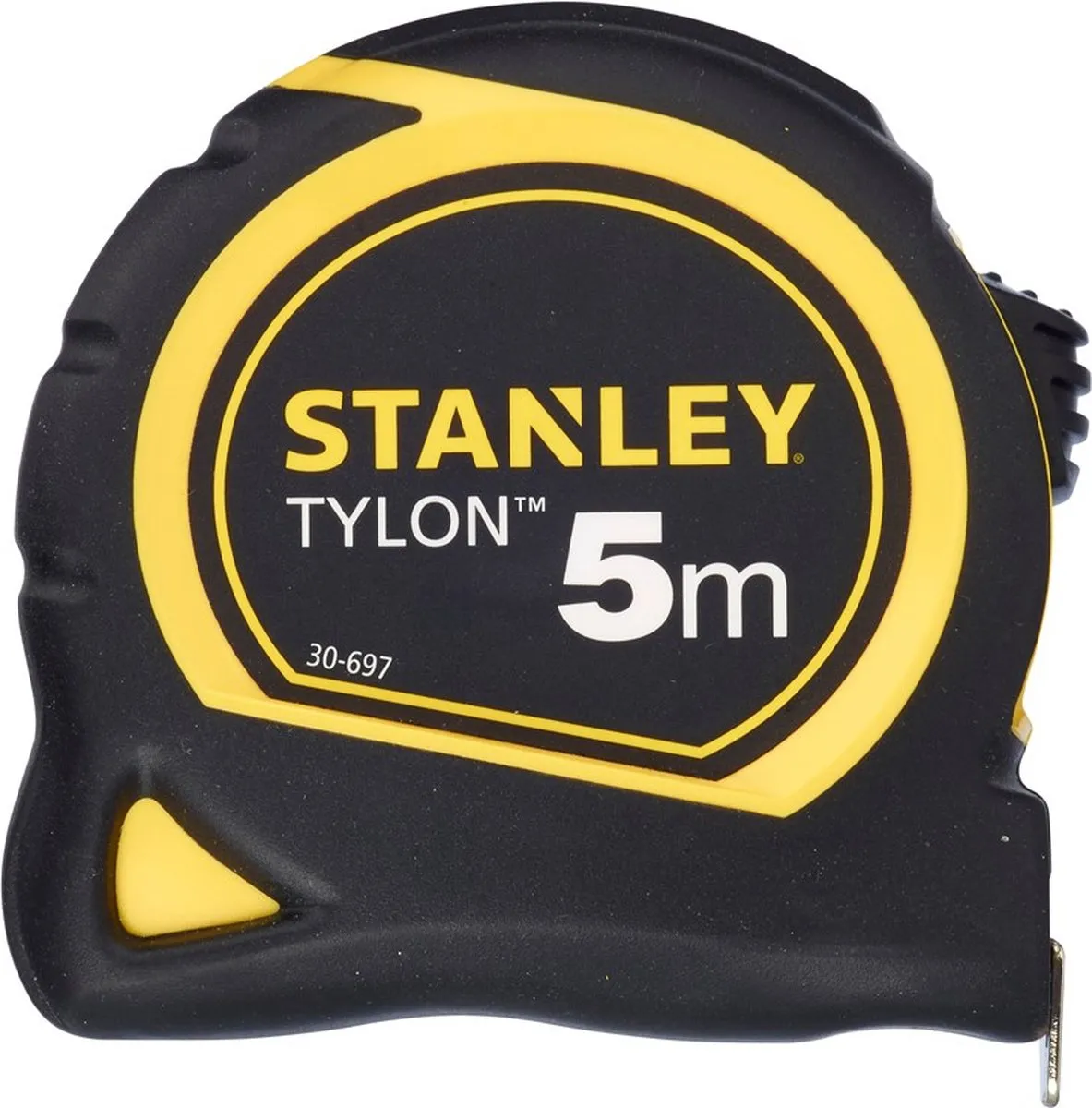 Stanley Rolmaat Tylon 5m 19mm - Zwart/Geel