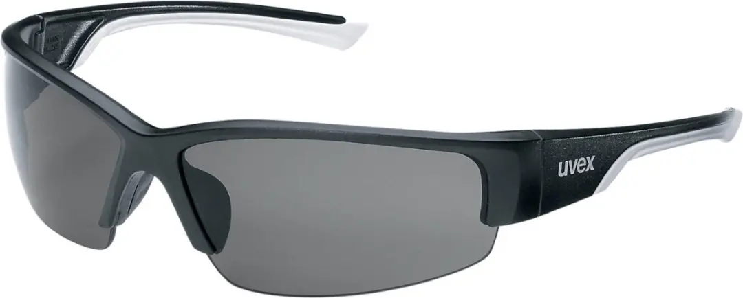 uvex polavision 9231960 Veiligheidsbril Incl. UV-bescherming Zwart, Wit