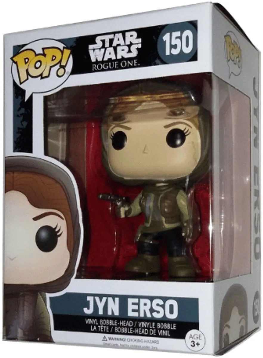 Funko Pop! Rogue One Jyn Erso Hooded Le Verzamelfiguur - Multi