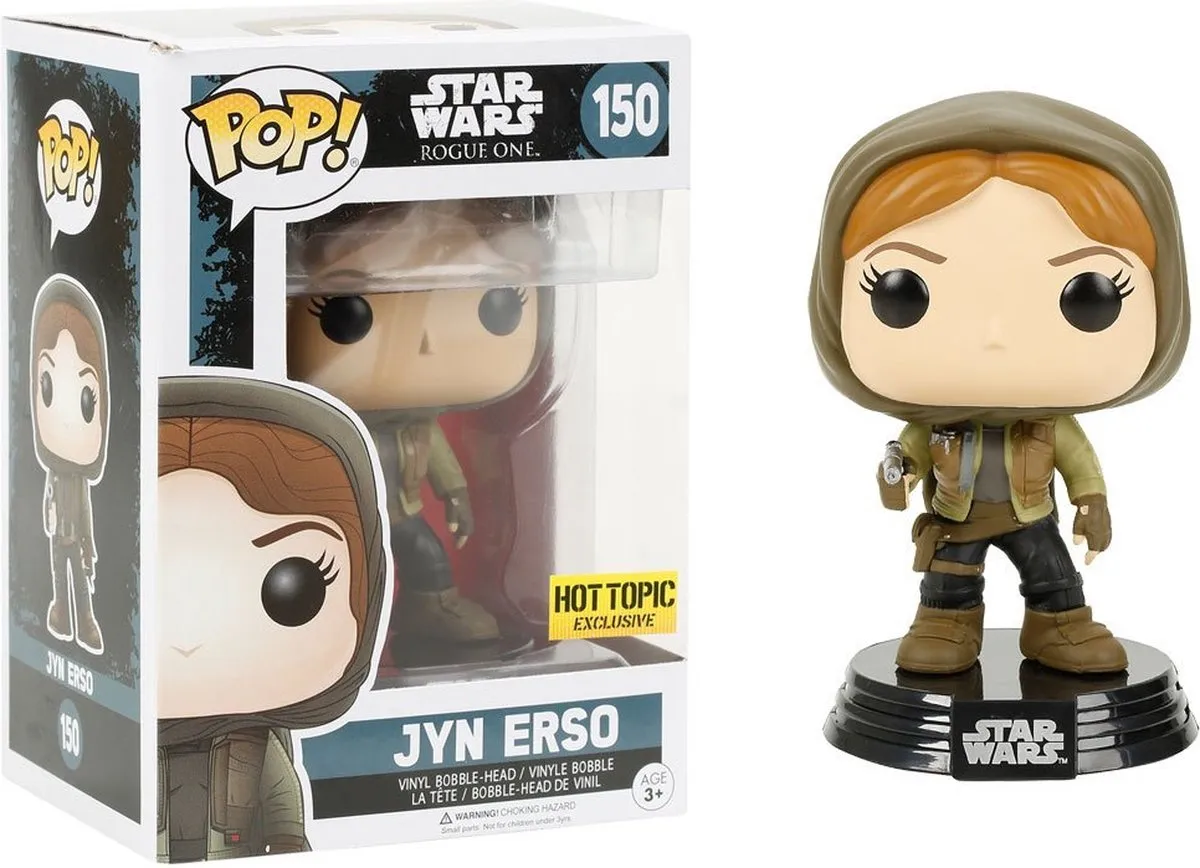 Funko Pop! Rogue One Jyn Erso Hooded Le Verzamelfiguur