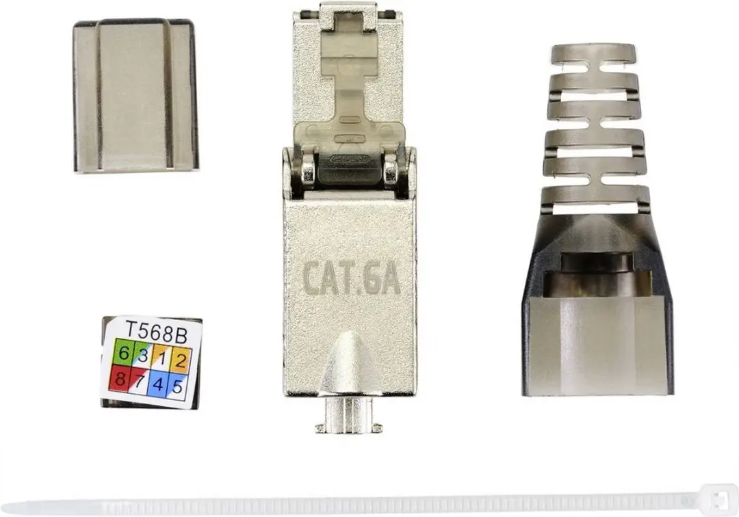TRU Components RJ45 Stekker 8P8C - 1 Stuk