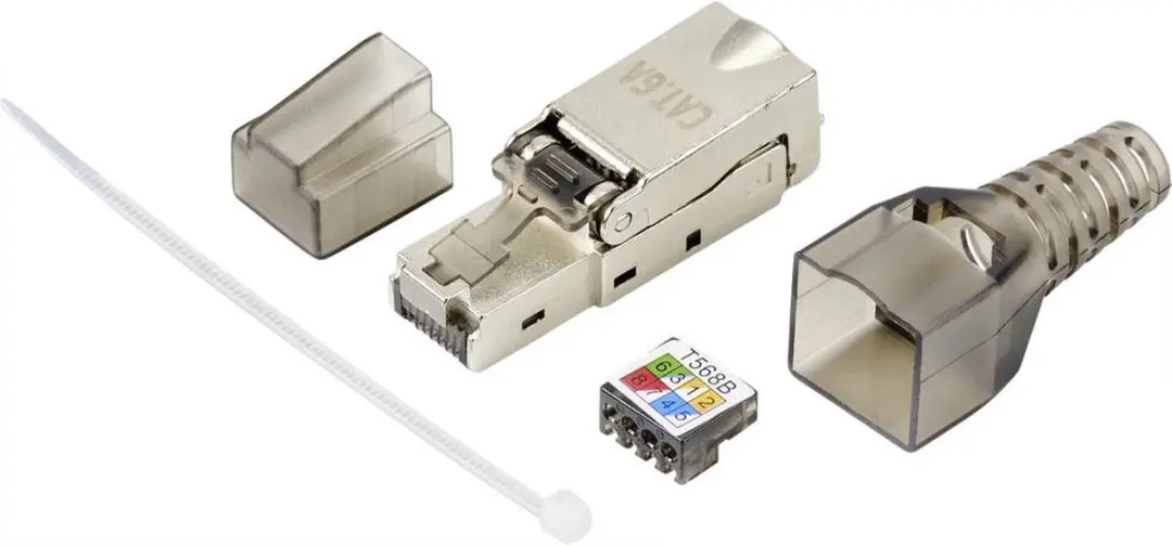 TRU Components RJ45 Stekker 8P8C - 1 Stuk