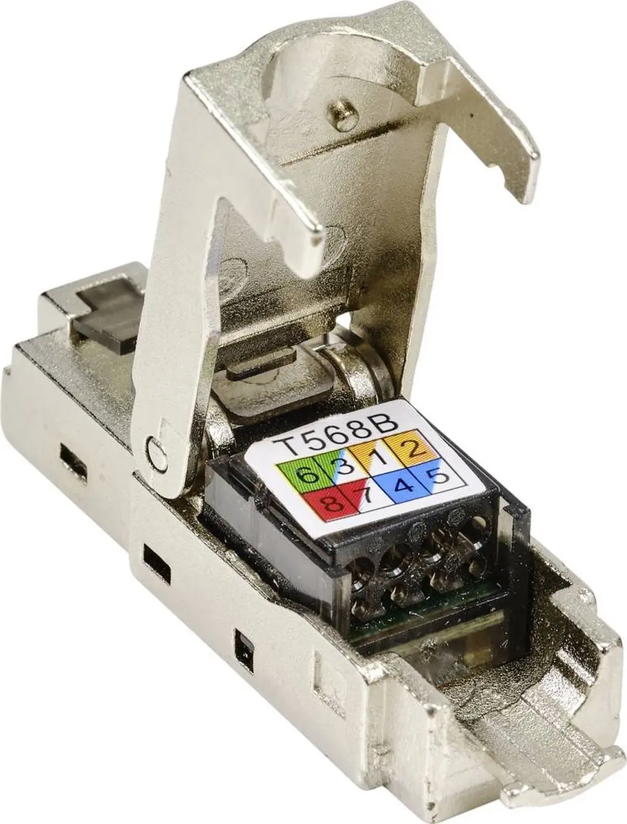 TRU Components RJ45 Stekker 8P8C - 1 Stuk