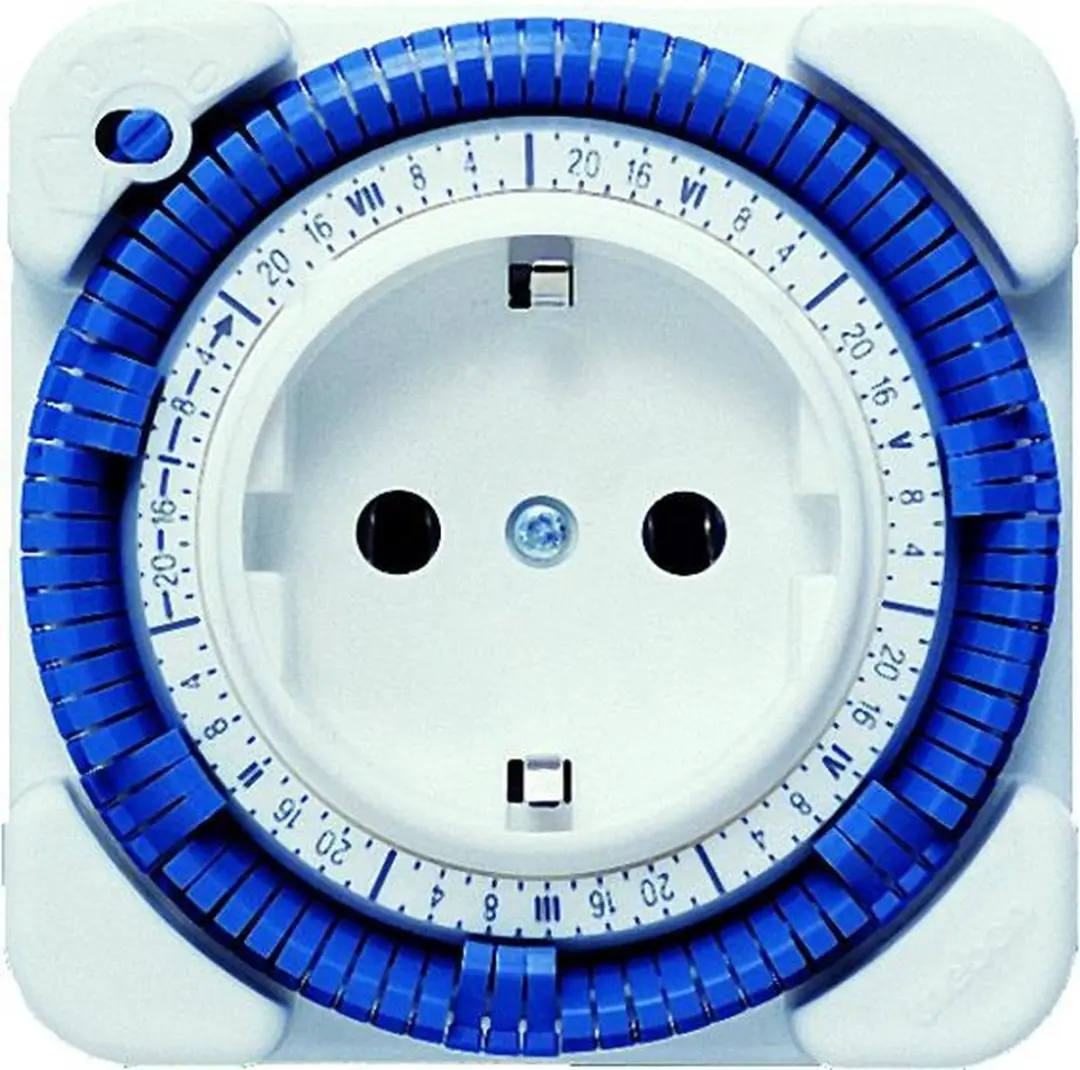 Theben Schakelklok 0270930 Timer 27 - Weekprogramma - 400W - Wit