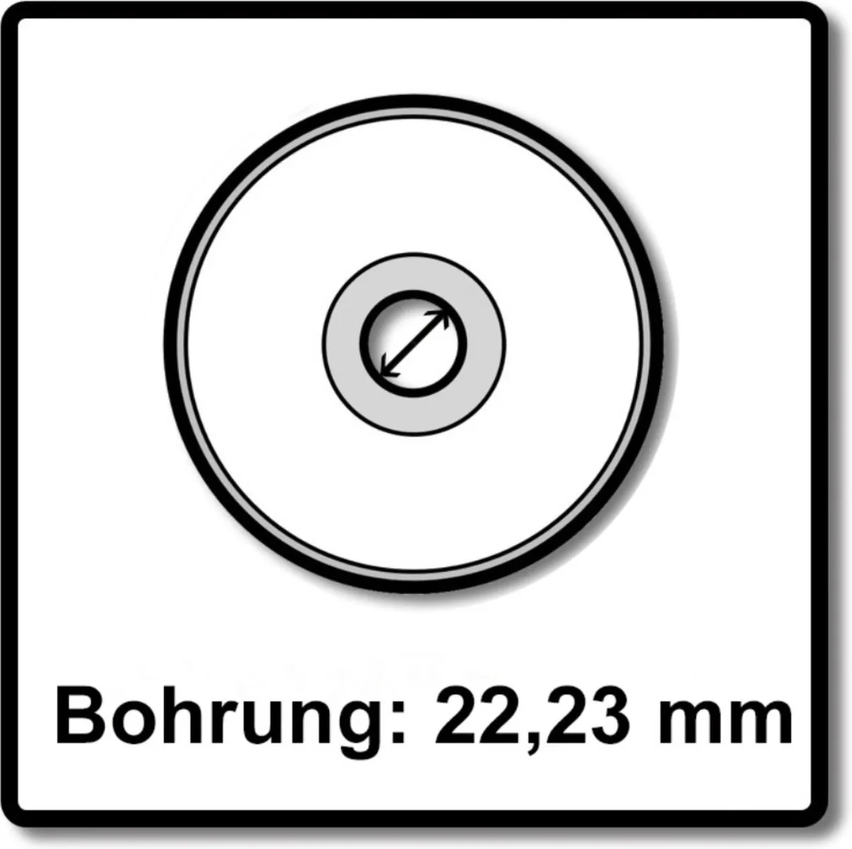Makita B-45733 Doorslijpschijf 125mm RVS - Inox