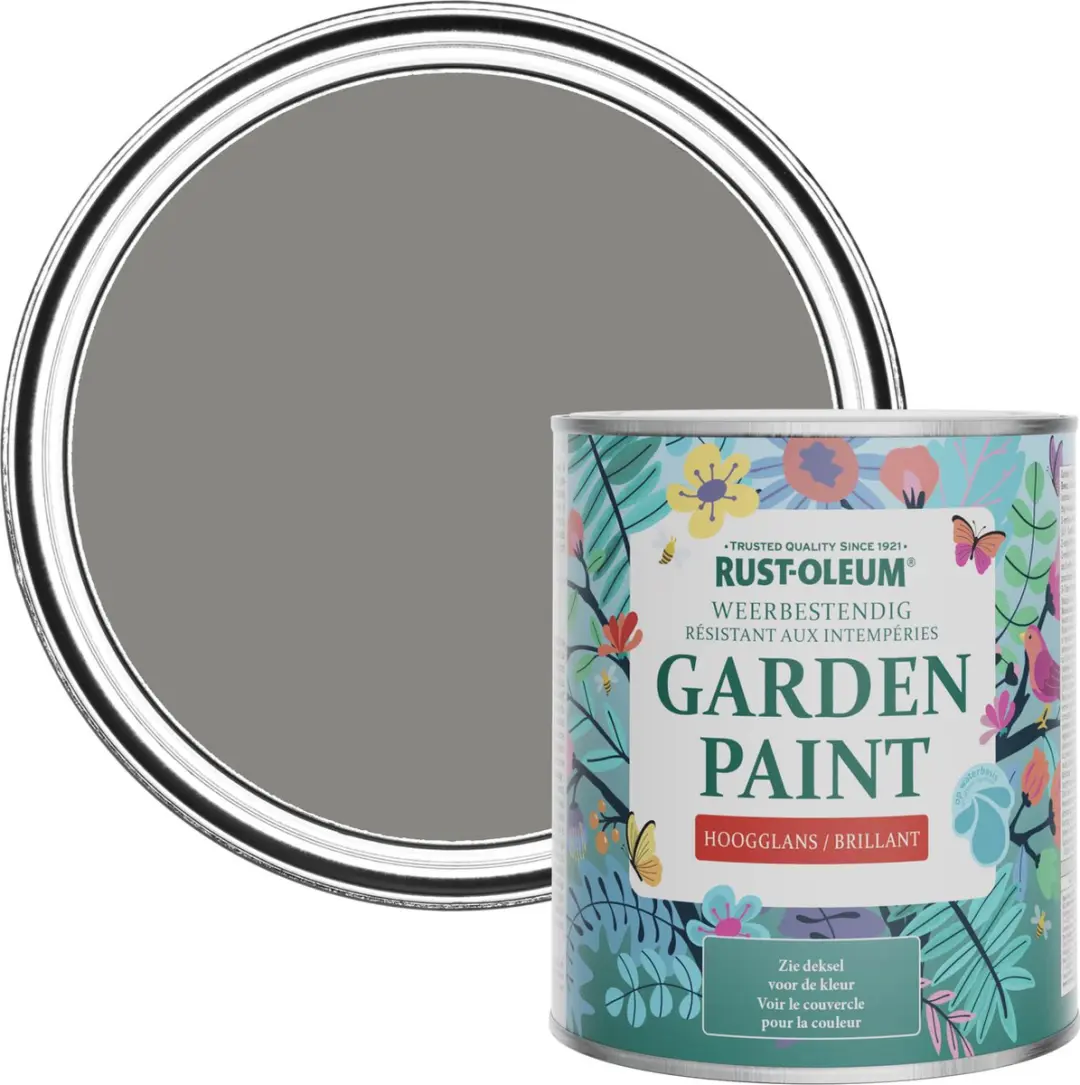 Rust-Oleum Art School Grijs Tuinverf Hoogglans 750ml