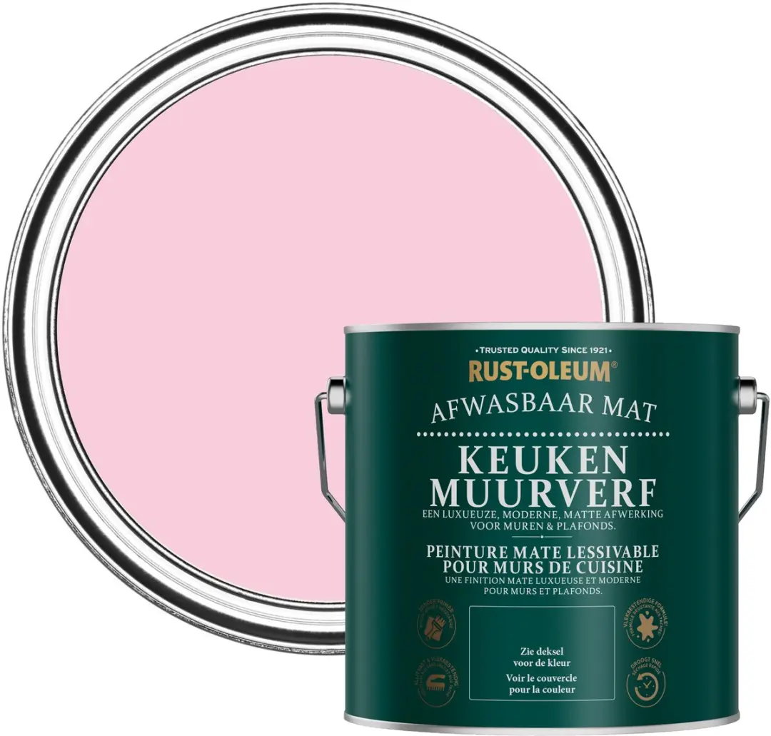 Rust-Oleum Keuken Muur- en Plafondverf Zoete Droom 2,5L