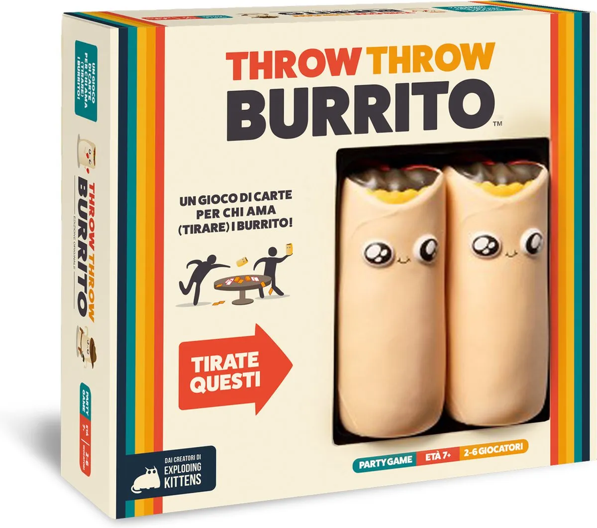Asmodee Throw Throw Burrito Gezelschapskaartspel