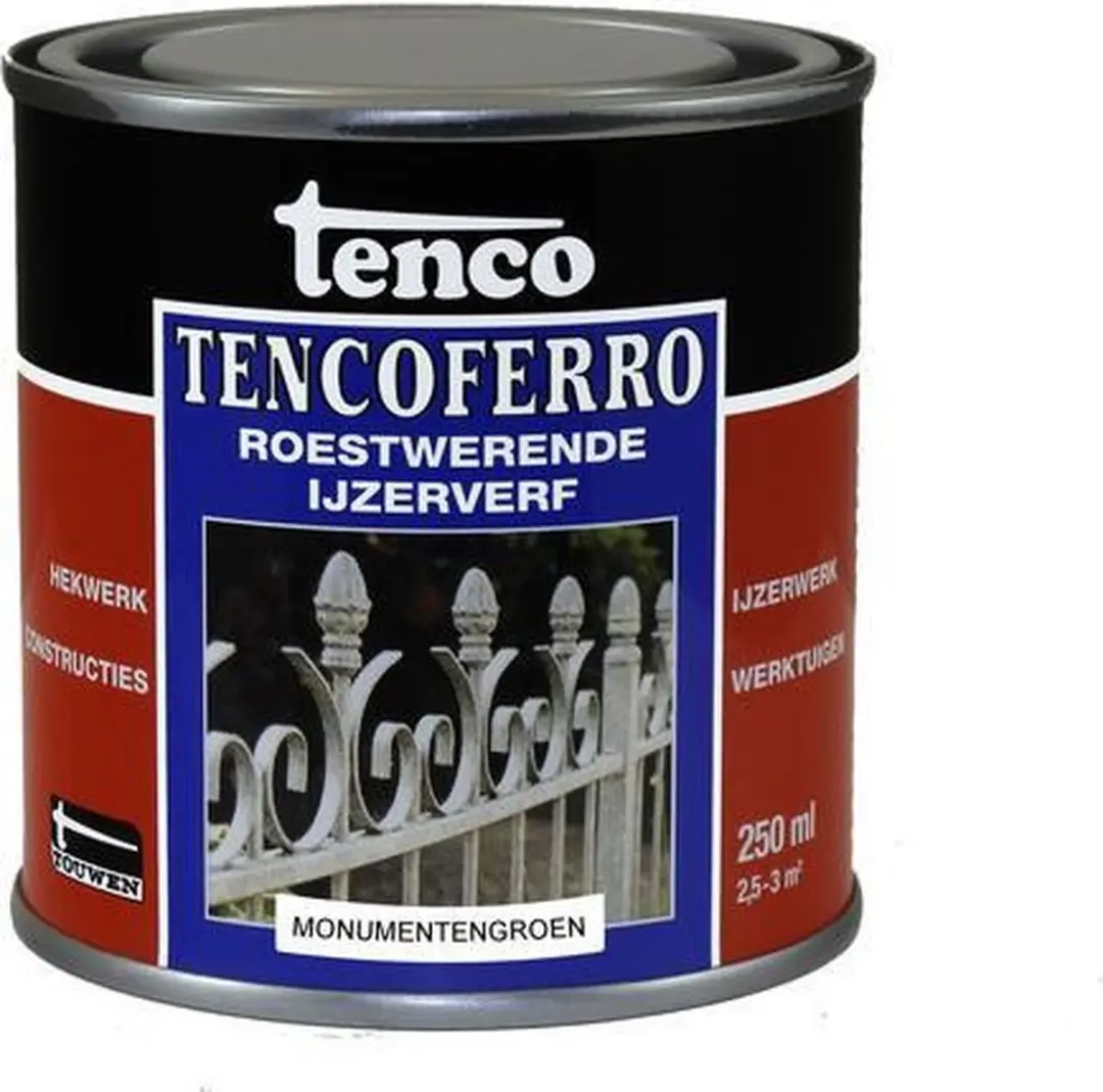 Tenco Tencoferro 411 Monumentengroen Verf 250ml