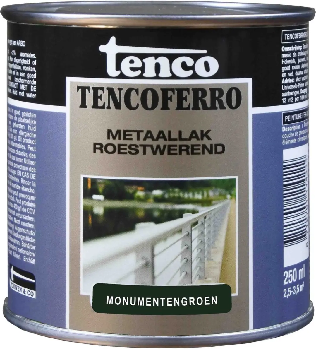 Tenco Tencoferro 411 Monumentengroen Verf 250ml
