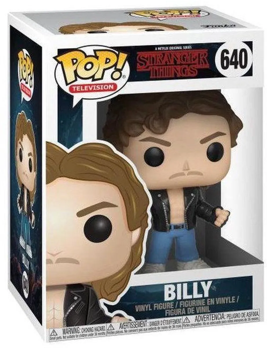Funko Pop! Stranger Things Billy #640 Verzamelfiguur - Multi - afbeelding 2 van 4