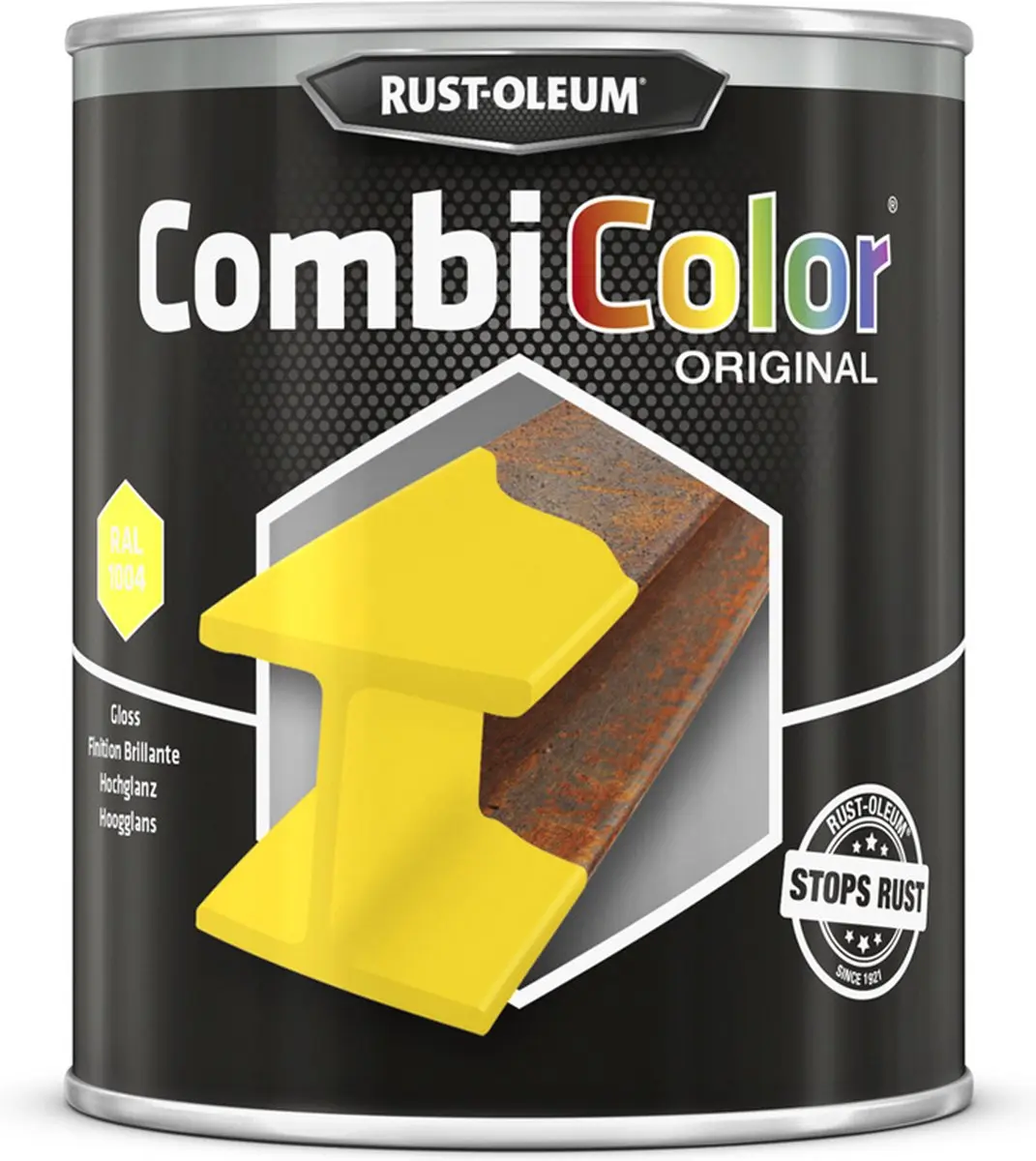 Rust-Oleum Combicolor Hoogglans Geeloranje 750ml