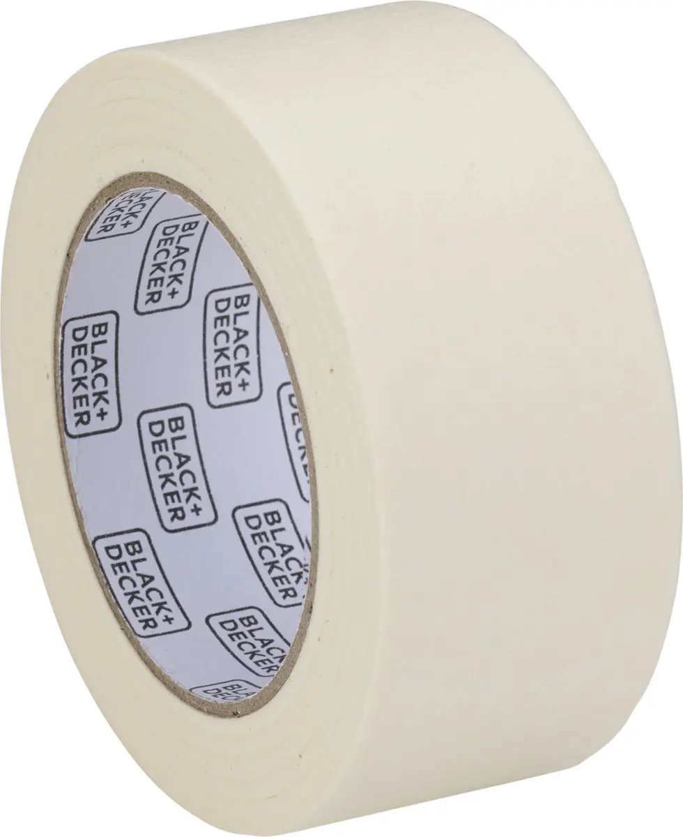 BLACK+DECKER Afplaktape 2x3 Stuks - Wit - 19/25/50mm x 5m