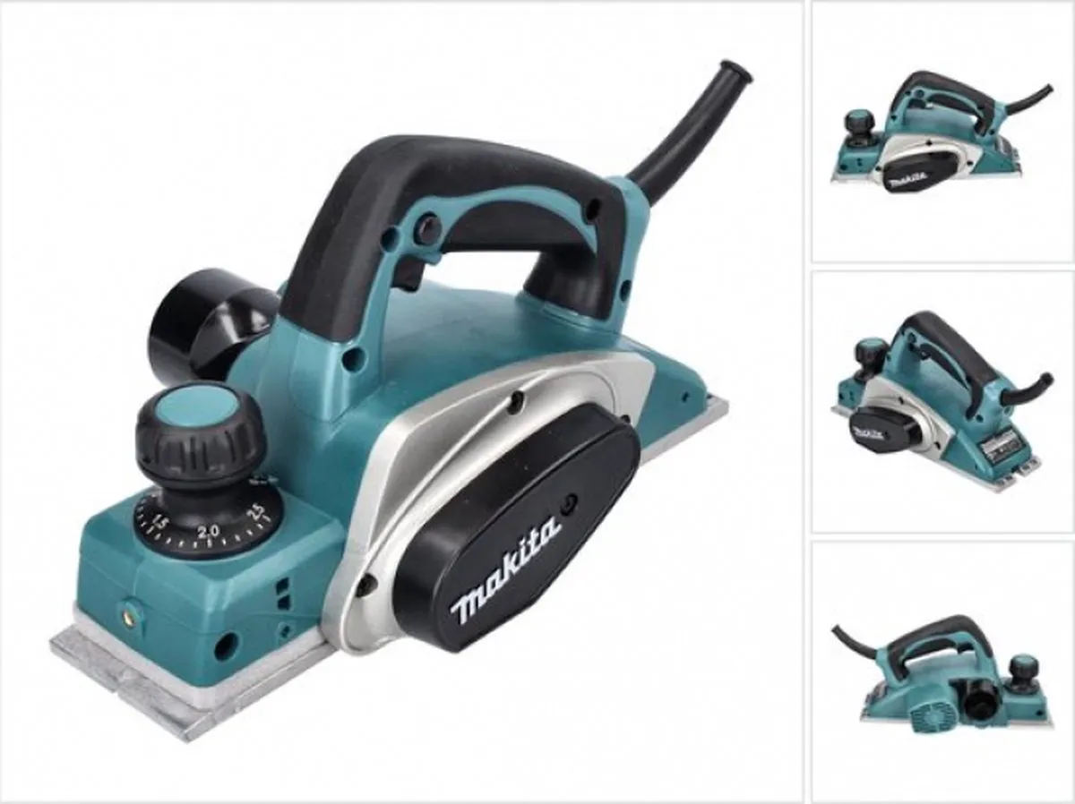 Makita KP0800 Falzhobel 620W - Blauw/Zwart