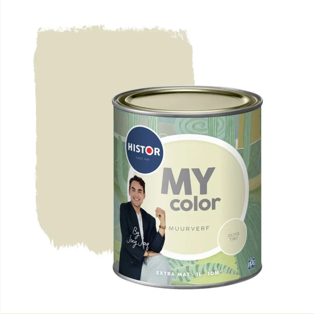 Histor MY Color Muurverf Extra Mat Olive Tint 1L
