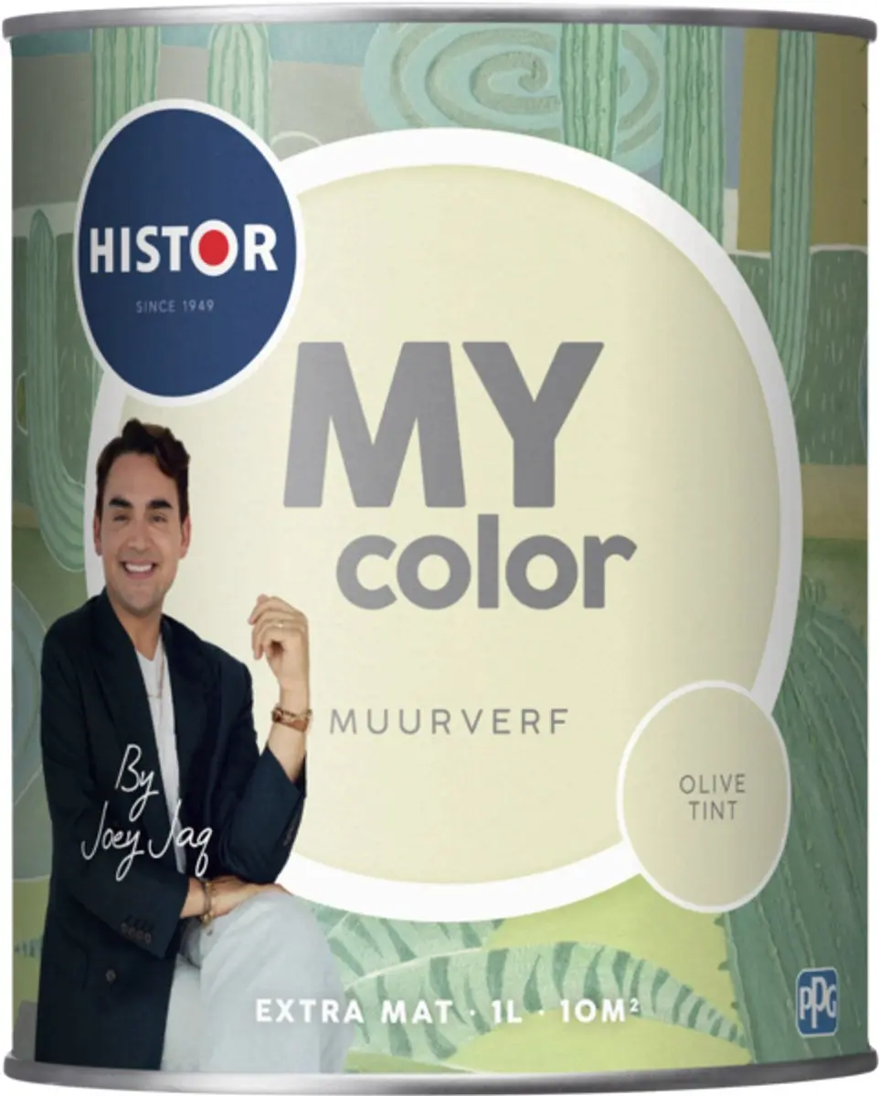 Histor MY Color Muurverf Extra Mat Olive Tint 1L