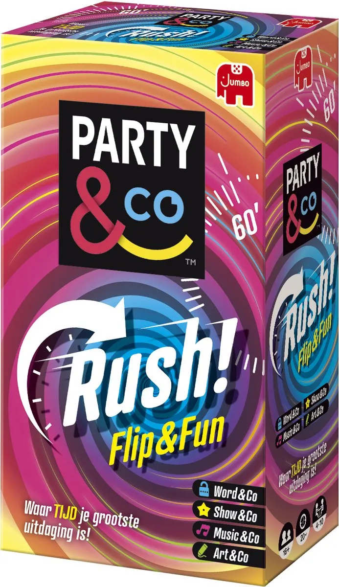 Jumbo Party & Co. Rush Partyspel - 4-6 Spelers