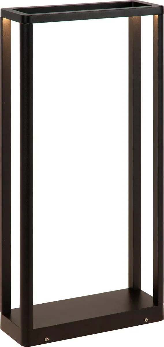 Lucide Narvik Sokkellamp LED 9,2W 3000K - IP65 Zwart