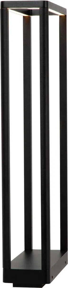 Lucide Narvik Sokkellamp LED 9,2W 3000K - IP65 Zwart