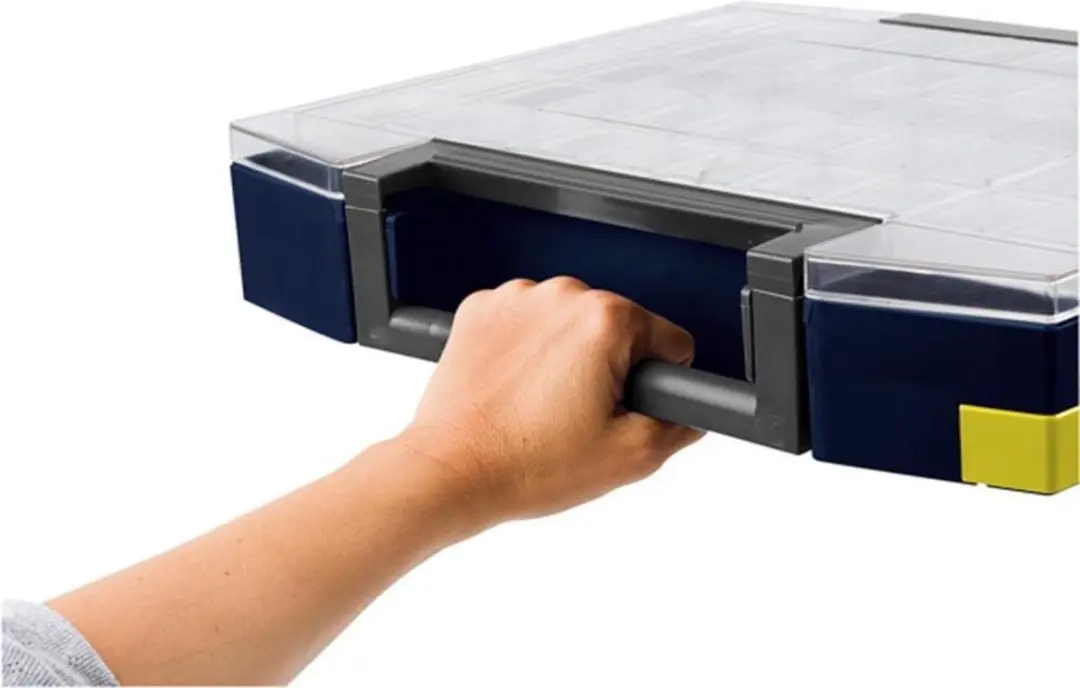 Raaco Boxxser Sorteerdoos Type 80 5x10-20 - 20 Vakken - Blauw