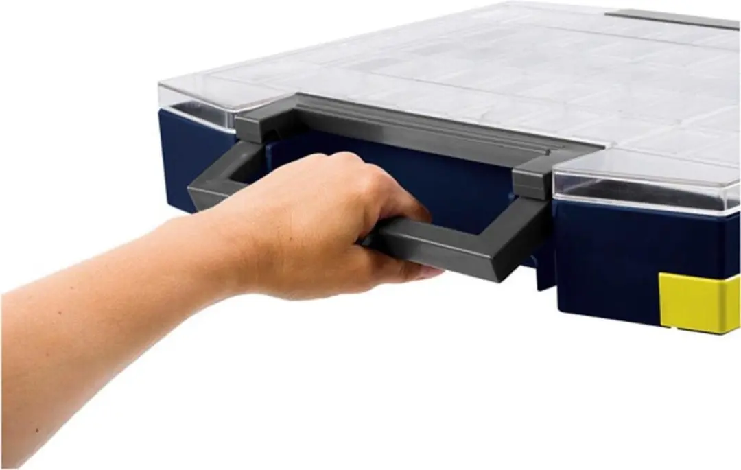 Raaco Boxxser Sorteerdoos Type 80 5x10-20 - 20 Vakken - Blauw