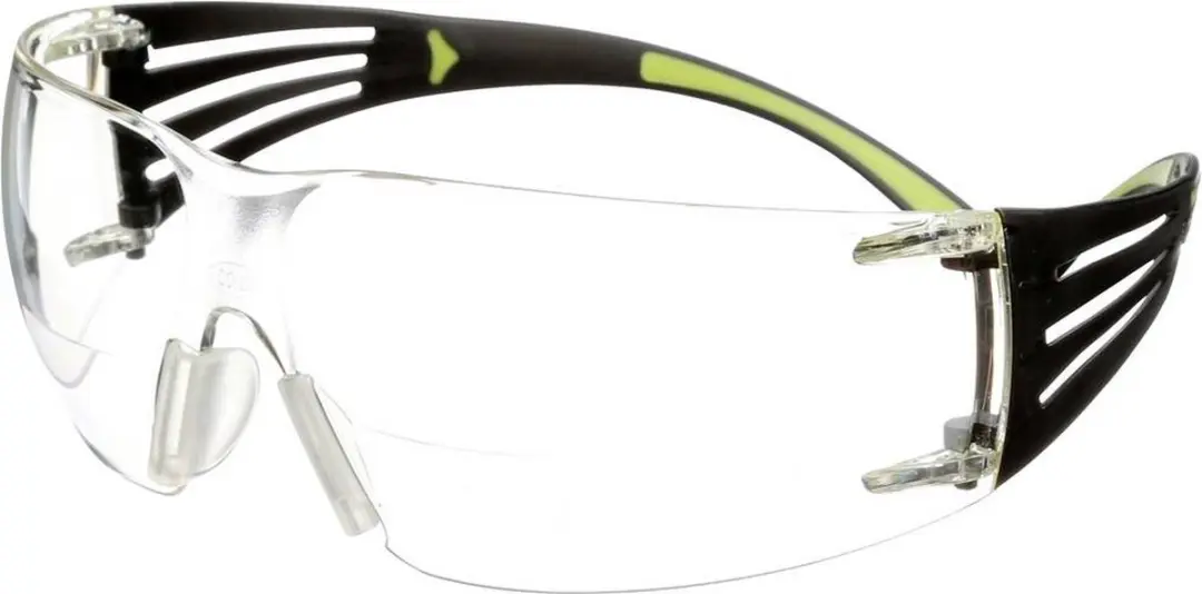 3M SecureFit SF420AF Veiligheidsbril - Groen/Zwart
