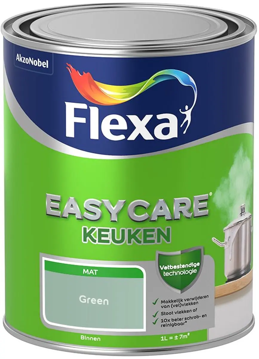 Flexa Easycare Keuken Green Mengverf 1L