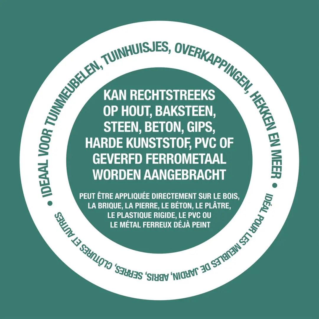 Rust-Oleum Bruin Tuinverf Matt Cacao 750ml