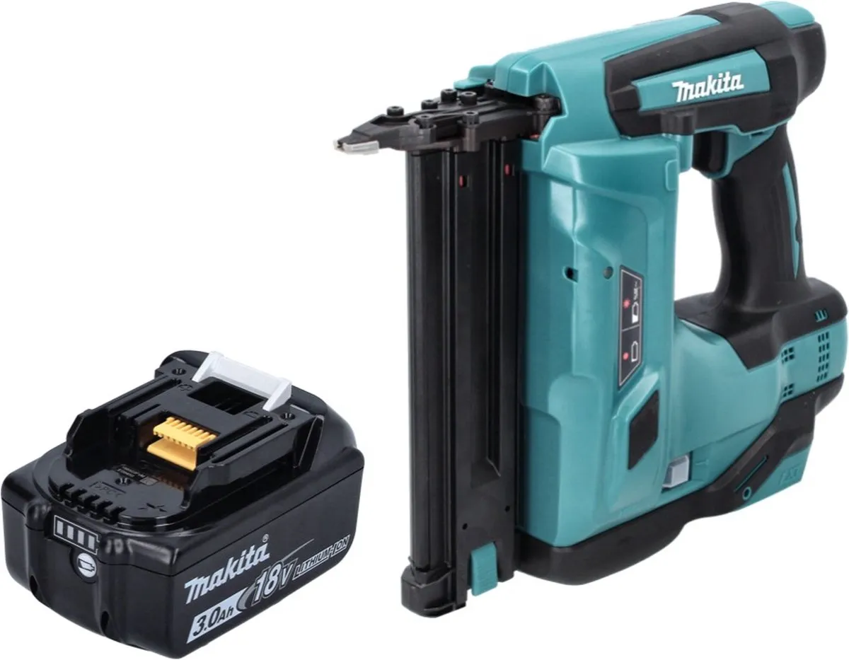 Makita DBN 500 F1 Staande Spijkermachine 18V - 15-50mm - 3.0Ah