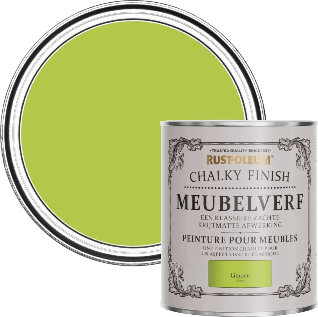 Rust-Oleum Groen Chalky Finish Meubelverf 750ml