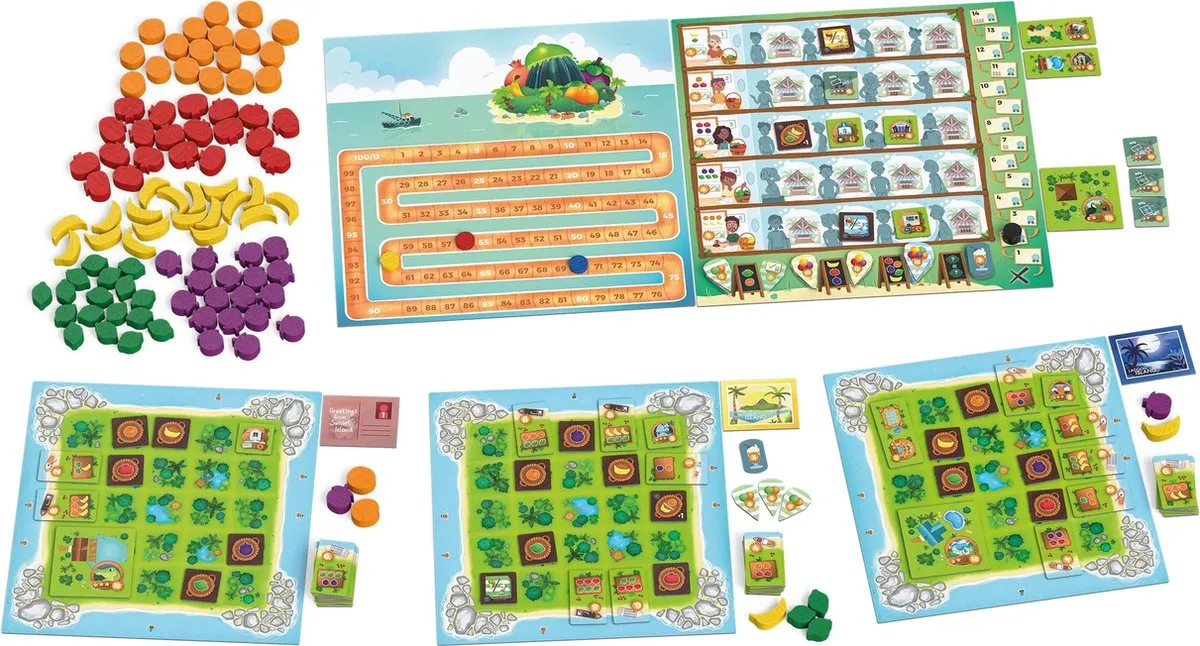 999 Games Juicy Fruit Bordspel - 1-4 Spelers
