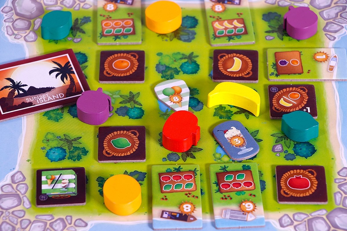 999 Games - Juicy Fruit - Bordspel - Oogst fruit, investeer in bedrijven en creëer je mini-imperium - verschillende solovarianten