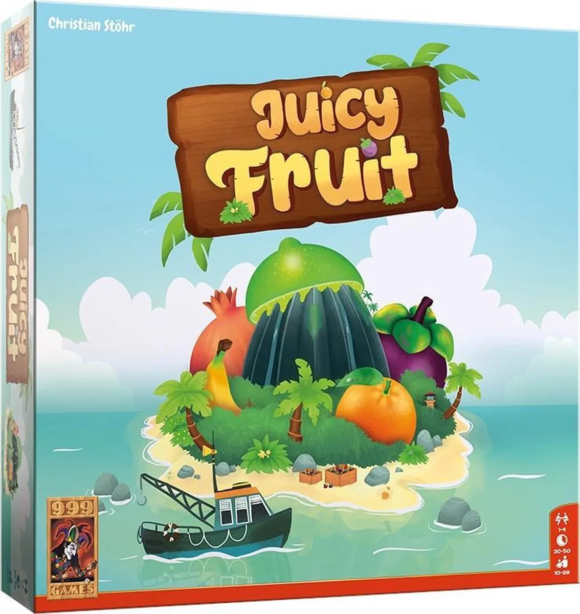 999 Games Juicy Fruit Bordspel - 1-4 Spelers