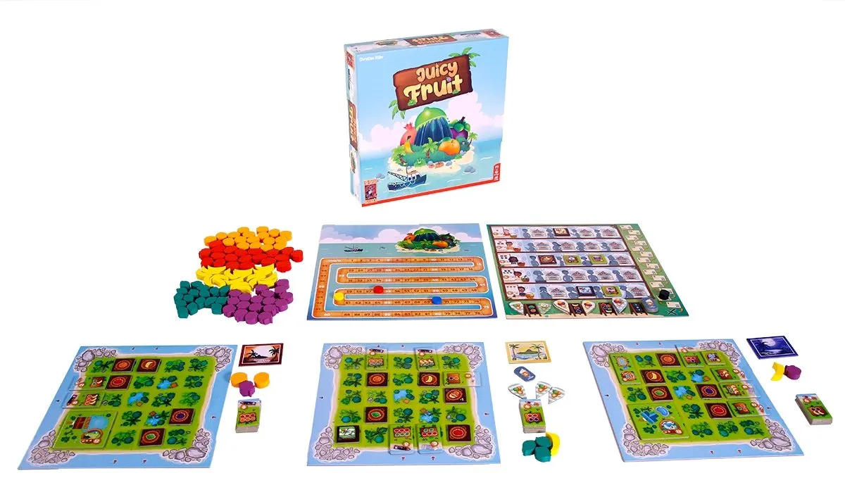 999 Games Juicy Fruit Bordspel - 1-4 Spelers - afbeelding 6 van 6