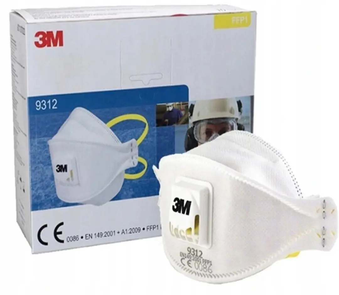 3M 9312+ Stofmasker met Ventiel