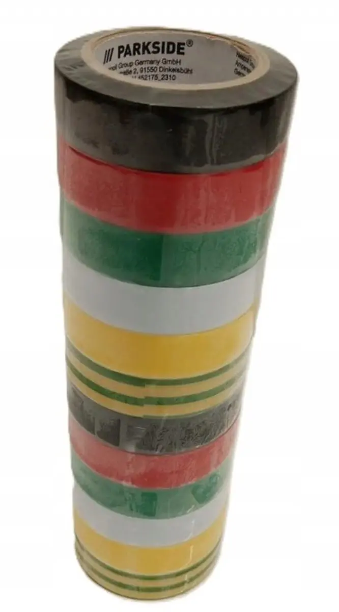 Parkside Isoleertape 12 Stuks 15mm x 8m