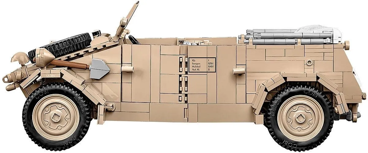 Cobi Kübelwagen Type 82 COBI-2803 - 1326 Stukken - Meerkleurig