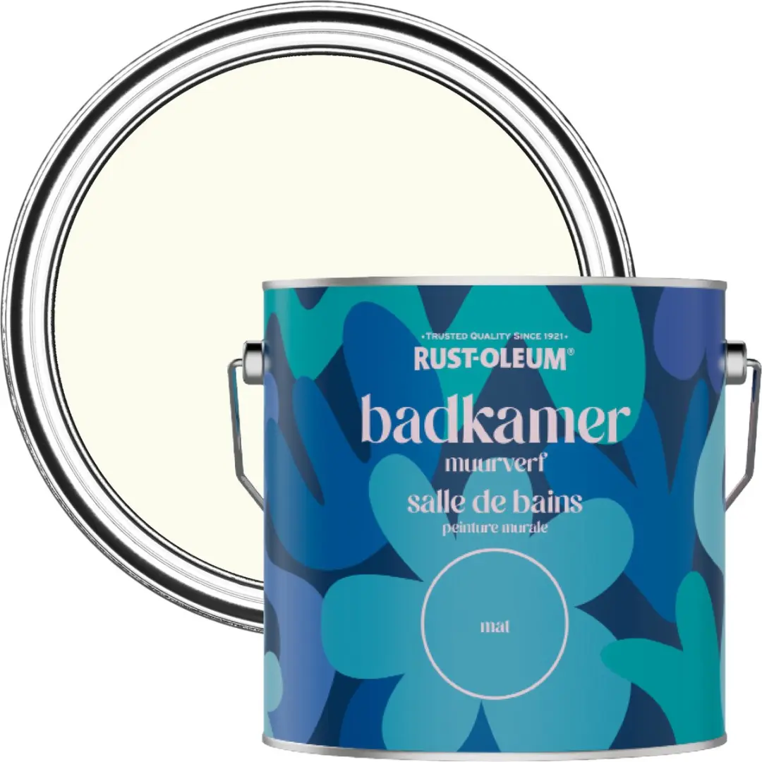Rust-Oleum Antiek Wit Badkamerverf 2,5L