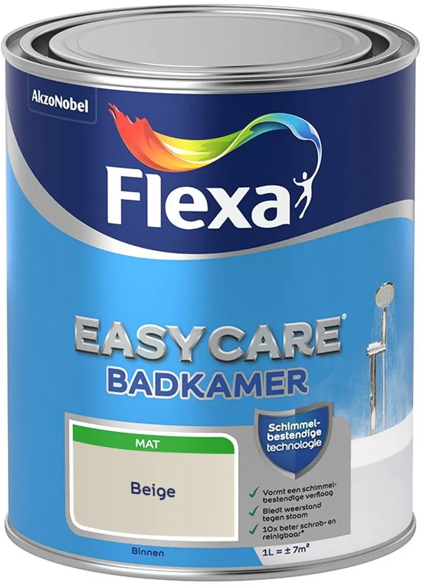 Flexa Easycare Badkamer Mengverf 1L - Beige