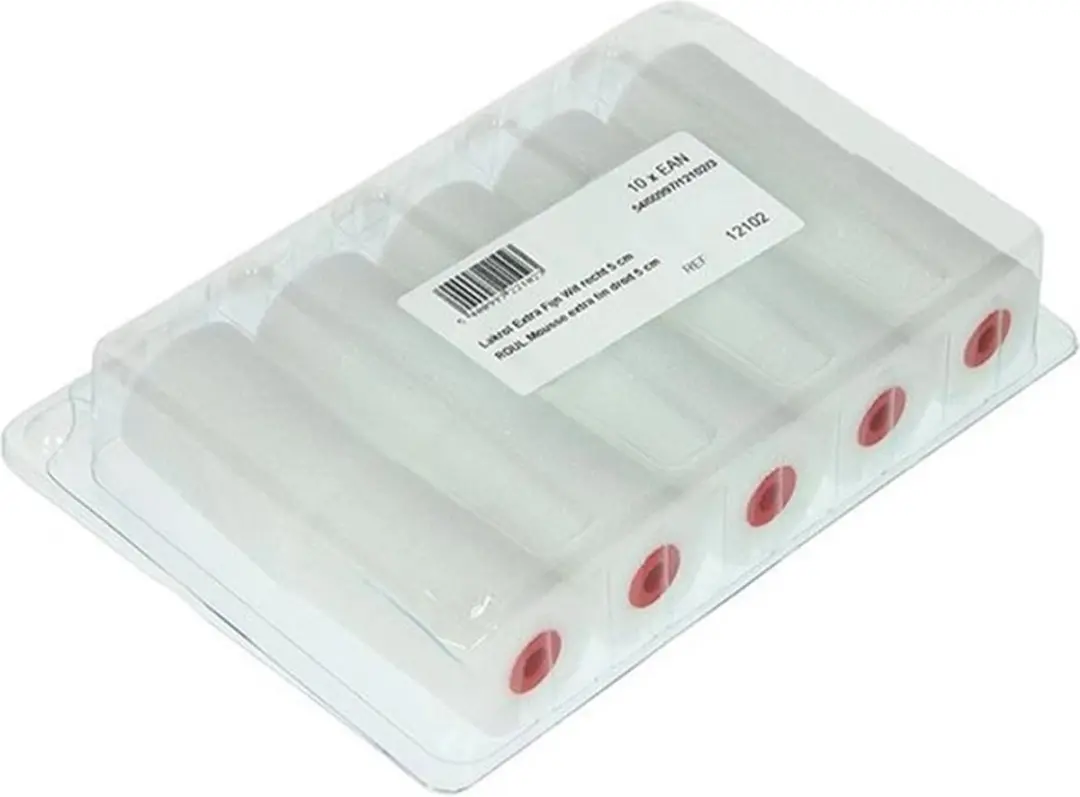 Anza Schuimroller Extra Fijn 11cm - 10 Stuks