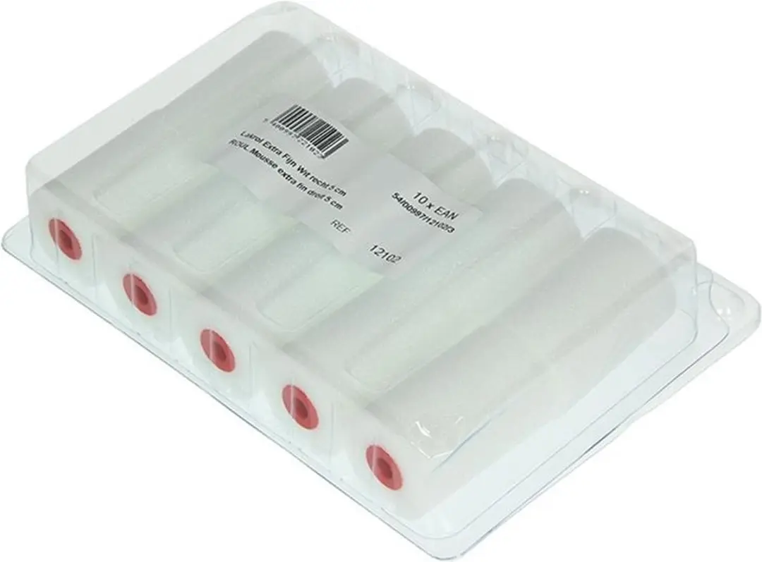 Anza Schuimroller Extra Fijn 11cm - 10 Stuks