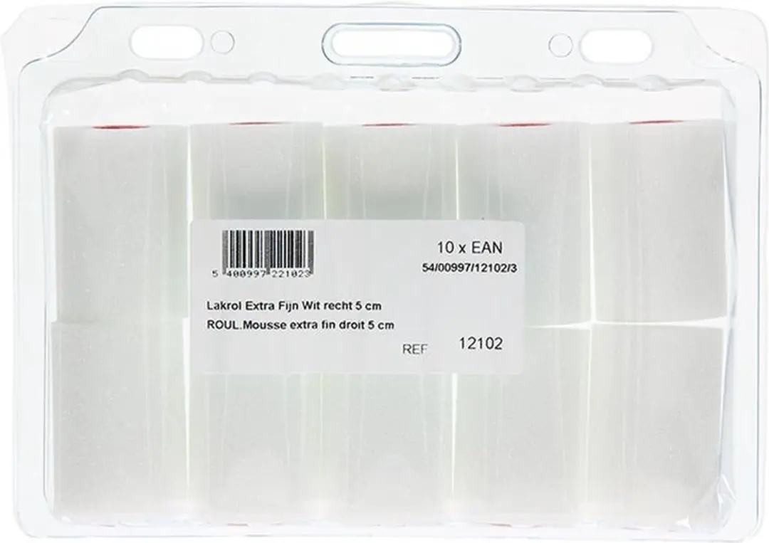 Anza Schuimroller Extra Fijn 11cm - 10 Stuks