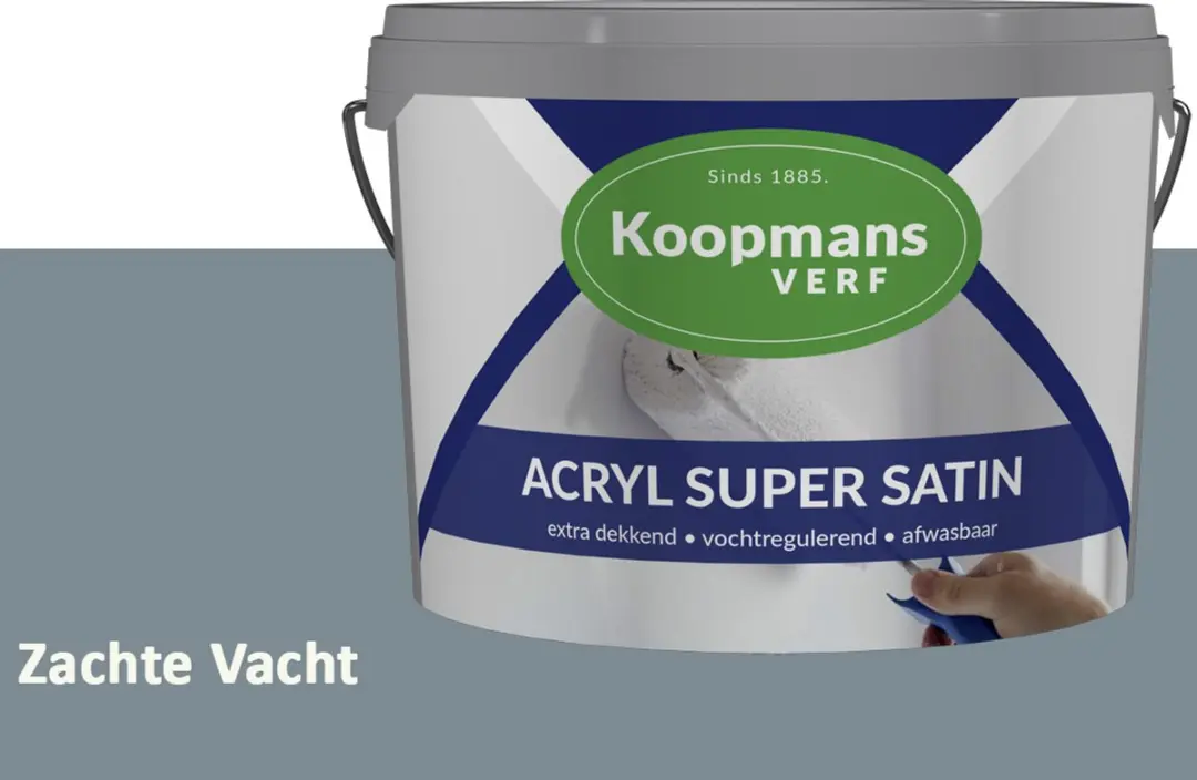 Koopmans Acryl Super Satin Zijdeglans Muurverf 5L
