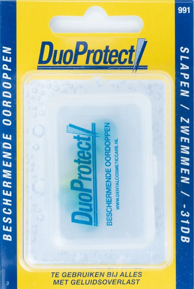Duoprotect Oordoppen Beschermend - Blauw