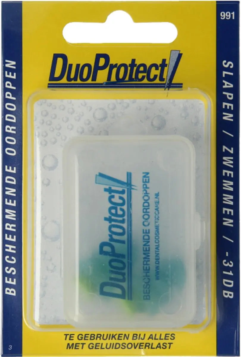 Duoprotect Oordoppen Beschermend - Blauw
