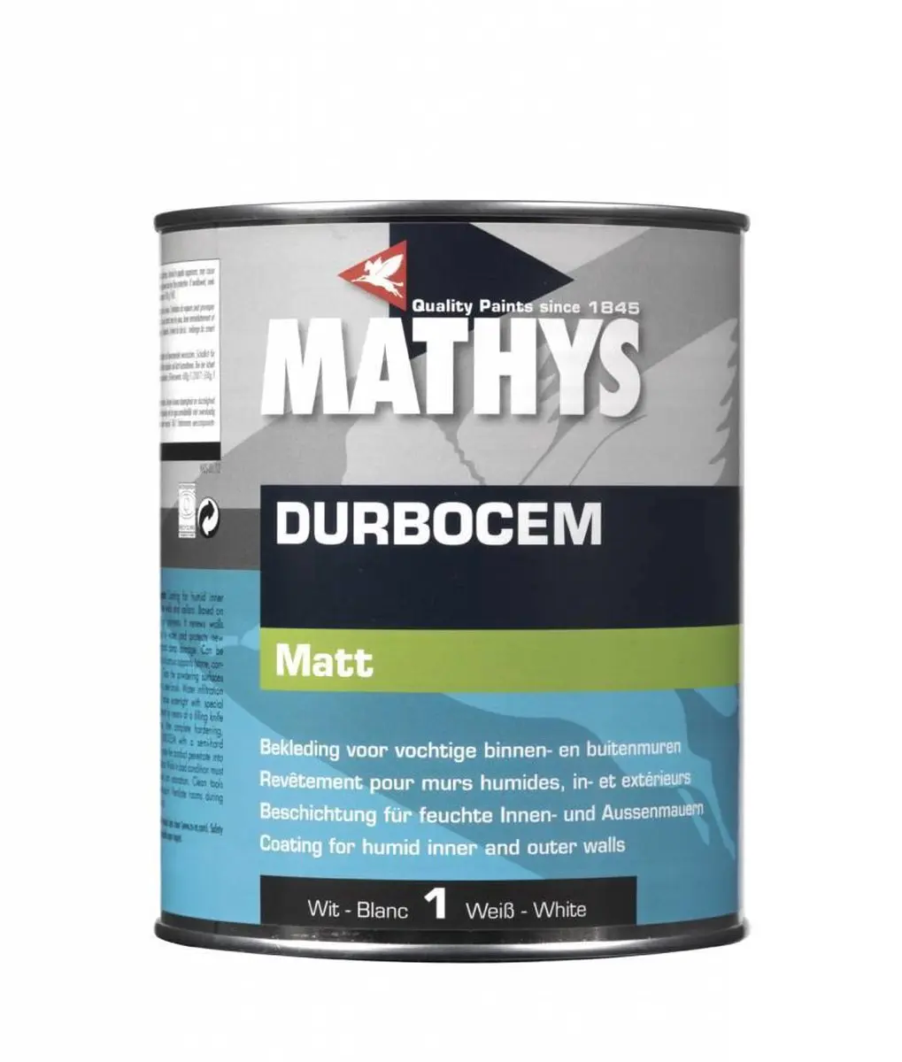 Mathys Durbocem Afwerkingslaag 1L