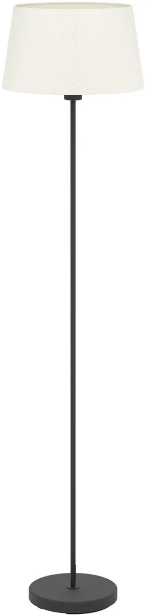 Eglo Febres Vloerlamp E27 153cm - Zwart/Wit