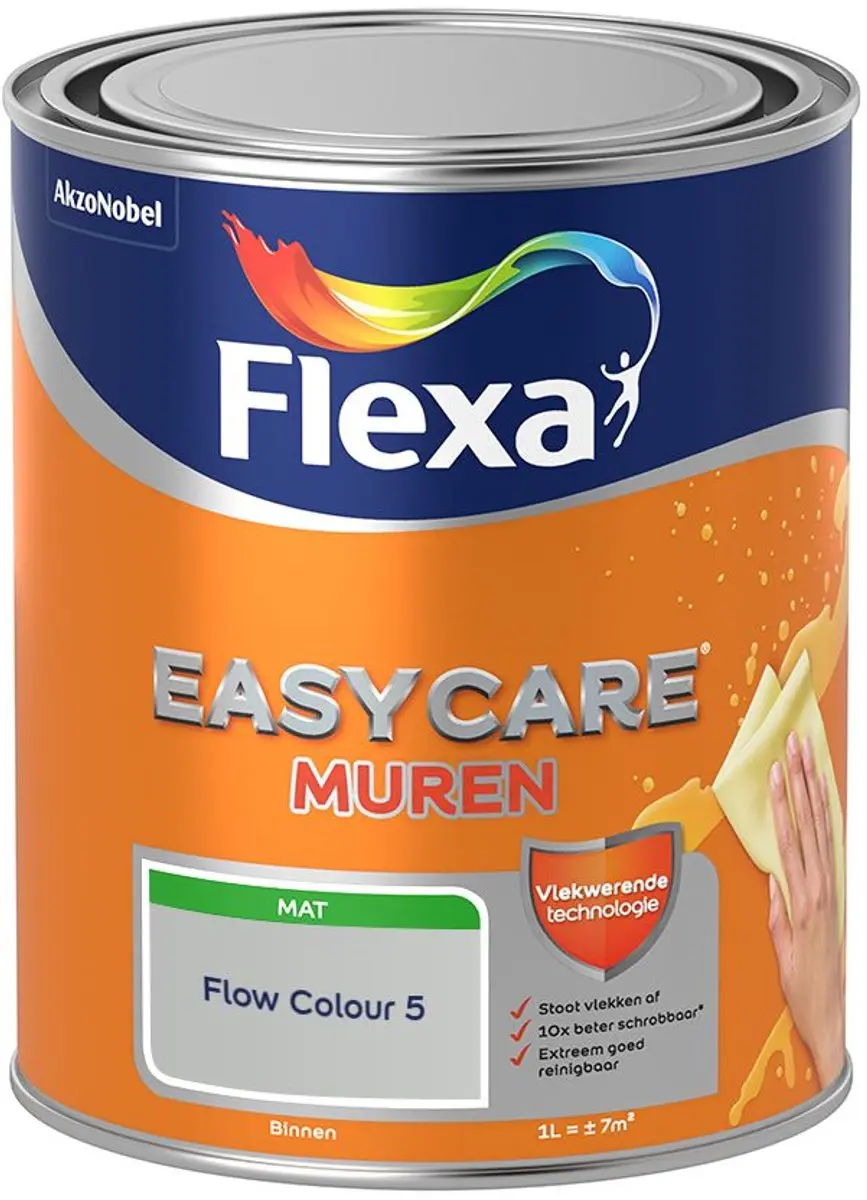 Flexa Easycare Muren Flow Colour 5 Mengverf 1L